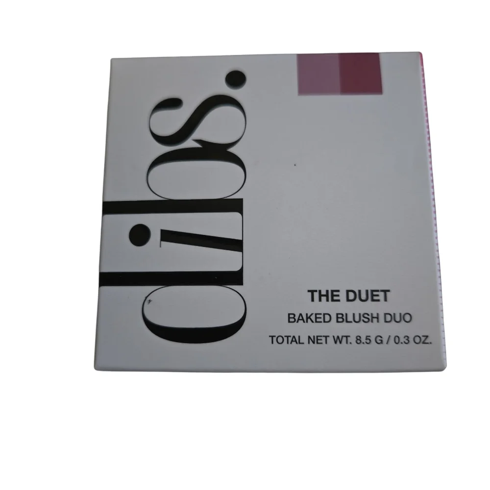 NIB Dibs The Duet Baked Blush Backstage Muted Pink Mauve Deep Plum 8.5g